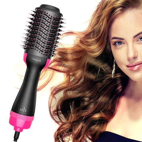 Brosse Cheveux 3 en 1 Multifonction - Lissage Volume Brillance - Shopitfine