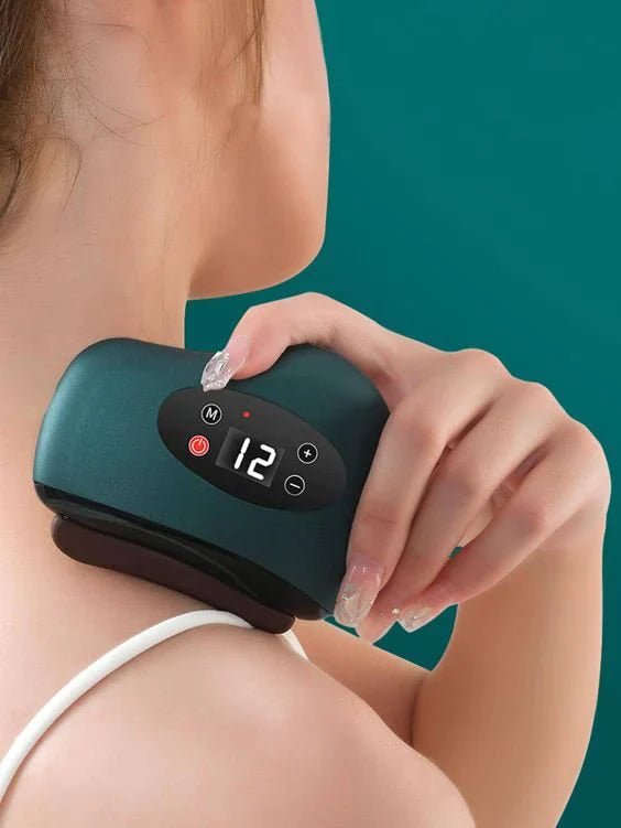 Gua Sha Électrique - Massage Facial Anti - Âge Moderne - Shopitfine