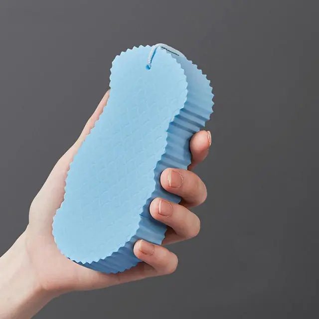 Éponge Bain Exfoliante Premium - Gommage Corps Doux Naturel - Shopitfine