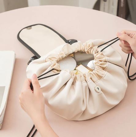 Sac Maquillage Cordon Voyage - Trousse Beauté Organisateur Portable - Shopitfine