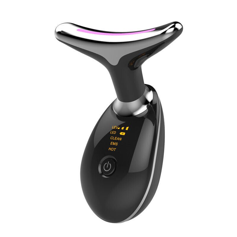 Masseur Cou Visage Microcourant - Appareil Anti - Âge 2 en 1 - Shopitfine