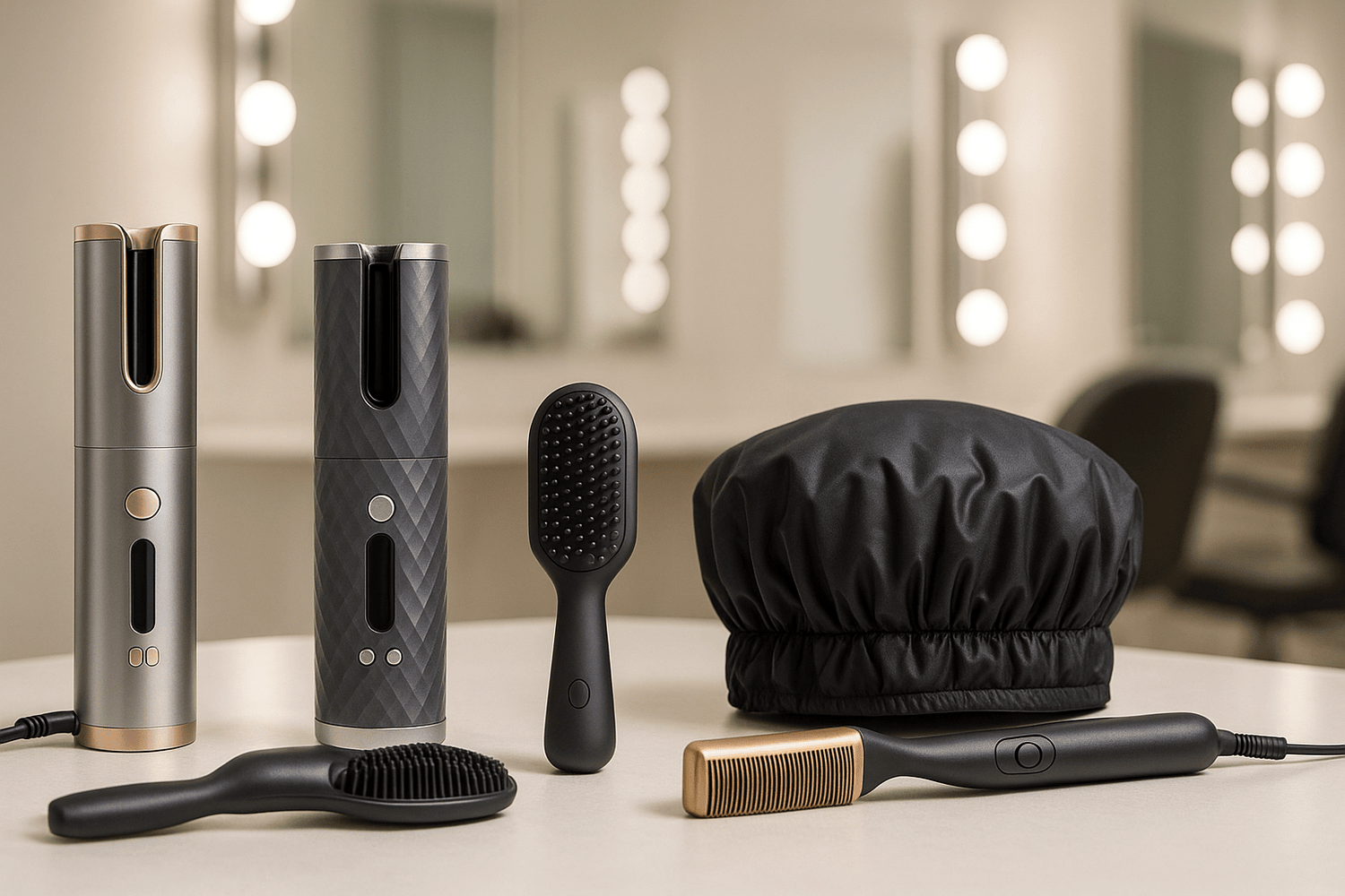 Coiffure Professionnelle - Fer à Friser Automatique et Outils Salon - Shopitfine