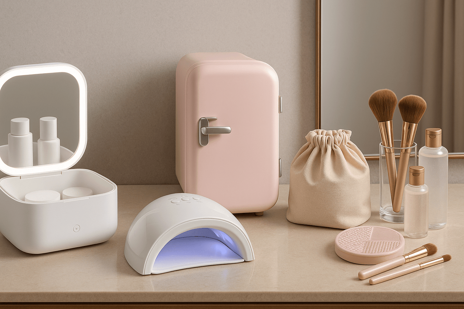 Accessoires Beauté Professionnels - Rangement LED et Organisation - Shopitfine
