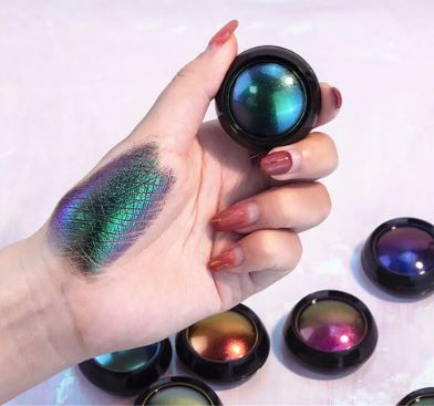 Fard à Paupières Caméléon Changeant - Maquillage Yeux Magique - Shopitfine