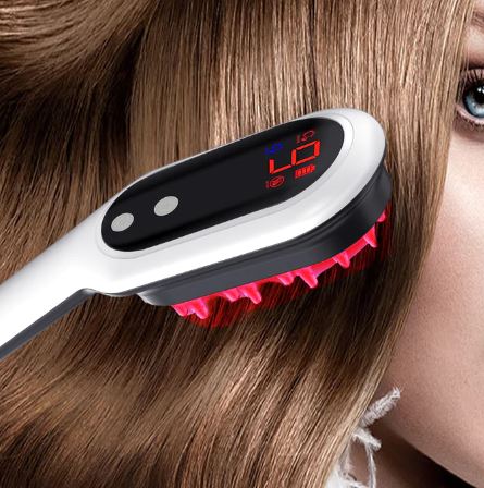 Peigne Massage Électrique Infrarouge 3 - en - 1 - Soin Cuir Chevelu - Shopitfine