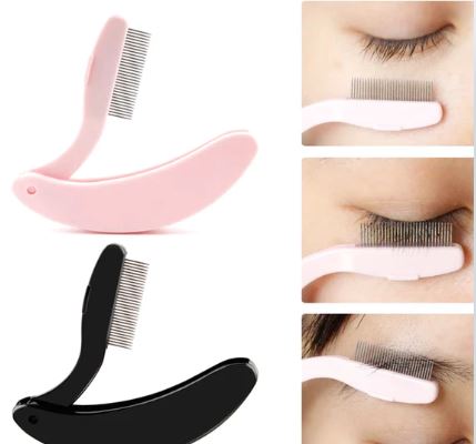 Peigne Cils Pliable Portable - Outil Maquillage Yeux Compact - Shopitfine